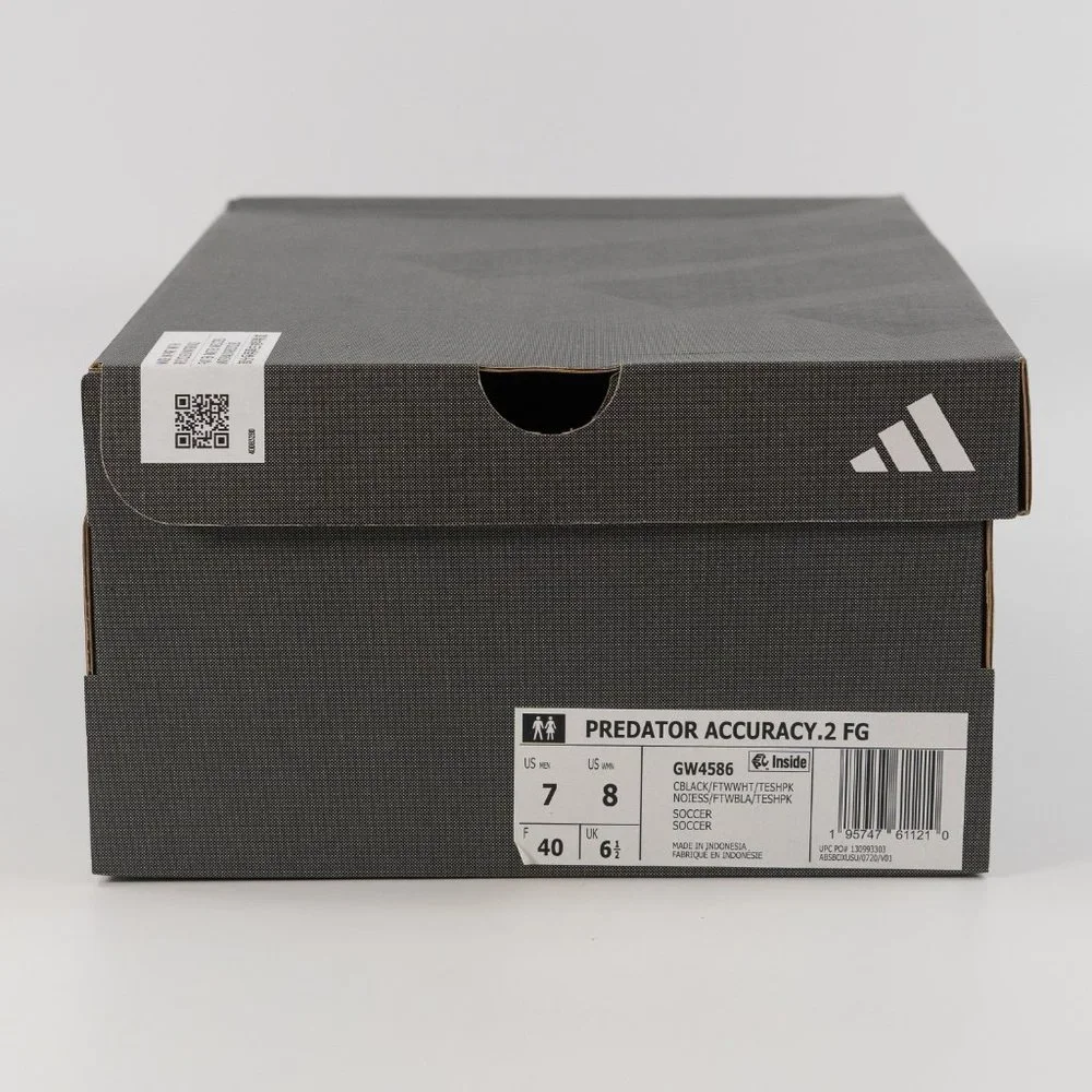Adidas Men's Predator Accuracy.2 FG Soccer Cleats GW4586 Multi-Size